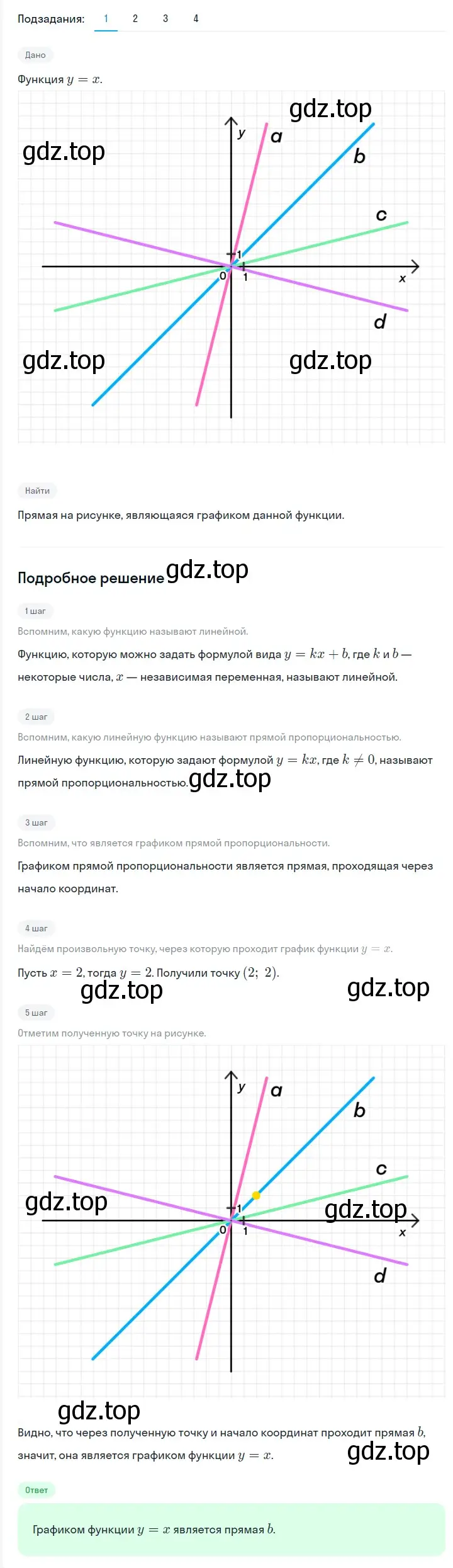 Решение 2. номер 1087 (страница 203) гдз по алгебре 7 класс Мерзляк, Полонский, учебник