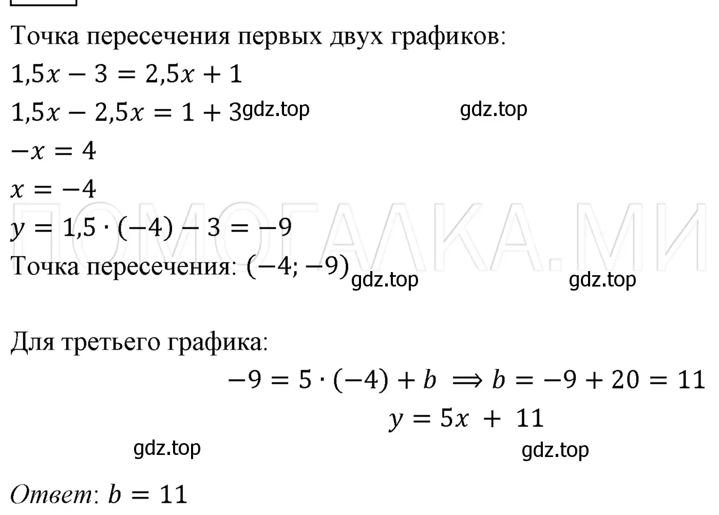 Решение 3. номер 1091 (страница 203) гдз по алгебре 7 класс Мерзляк, Полонский, учебник