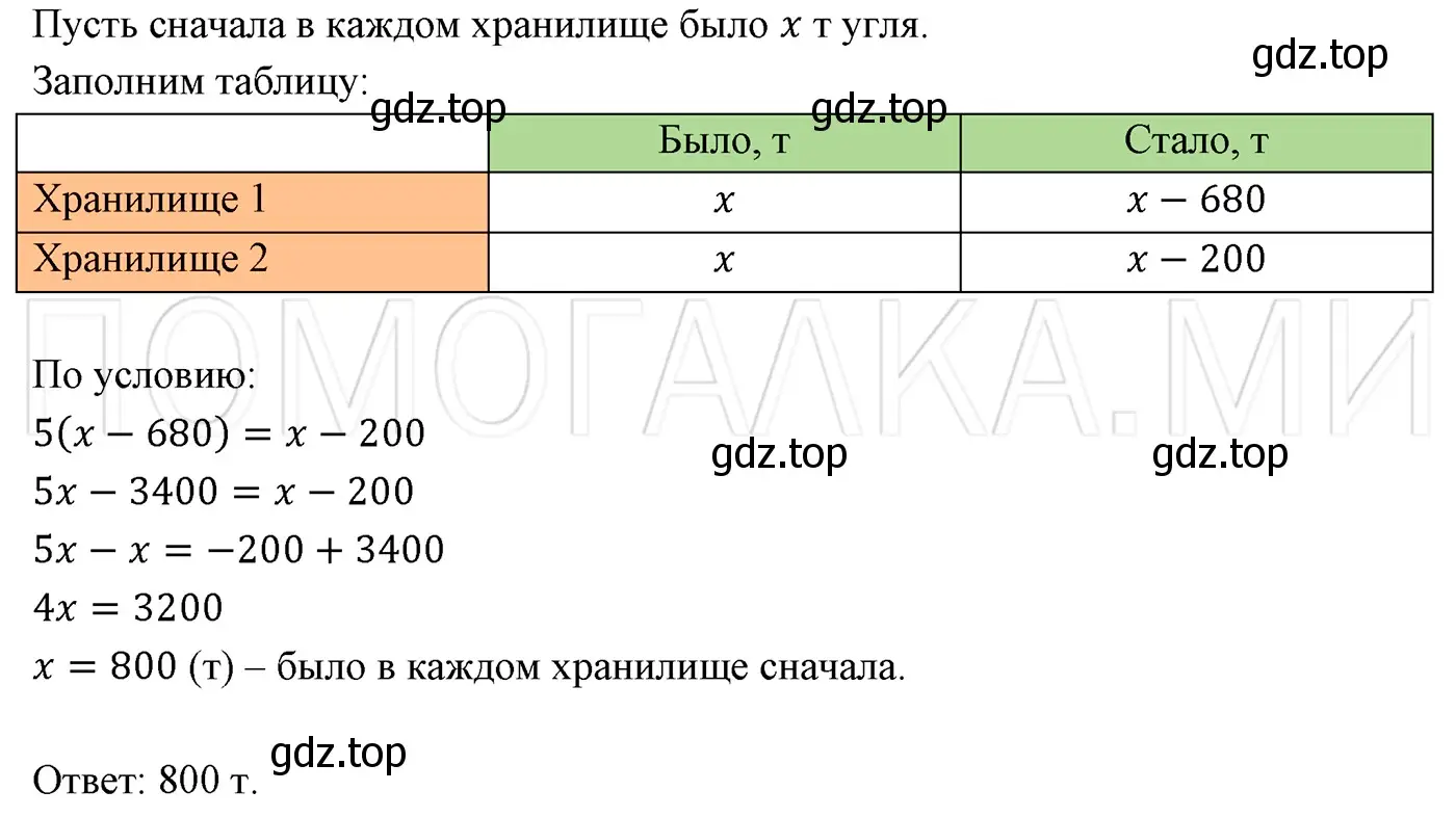 Решение 3. номер 175 (страница 31) гдз по алгебре 7 класс Мерзляк, Полонский, учебник