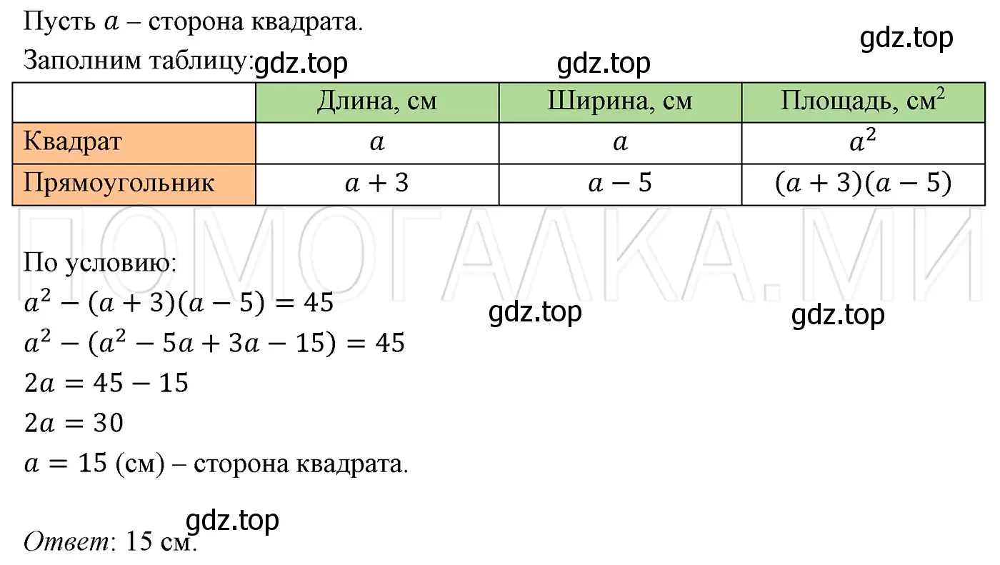 Решение 3. номер 515 (страница 90) гдз по алгебре 7 класс Мерзляк, Полонский, учебник