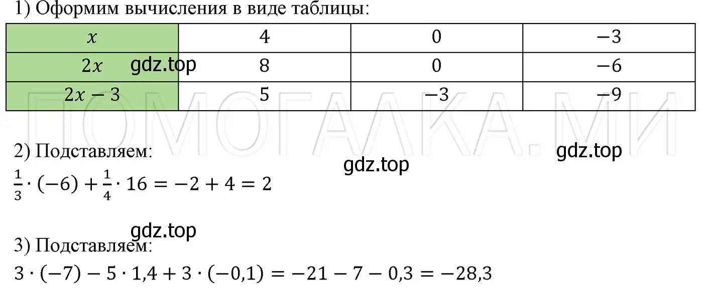 Решение 3. номер 76 (страница 16) гдз по алгебре 7 класс Мерзляк, Полонский, учебник