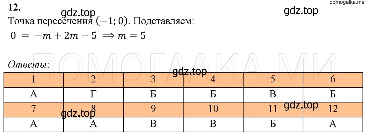 Решение 3. номер 12 (страница 208) гдз по алгебре 7 класс Мерзляк, Полонский, учебник