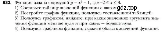 Условие номер 832 (страница 160) гдз по алгебре 7 класс Мерзляк, Полонский, учебник