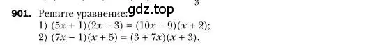 Условие номер 901 (страница 173) гдз по алгебре 7 класс Мерзляк, Полонский, учебник