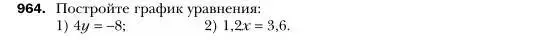 Условие номер 964 (страница 190) гдз по алгебре 7 класс Мерзляк, Полонский, учебник