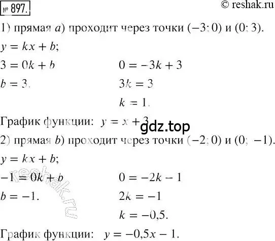 Решение 2. номер 897 (страница 172) гдз по алгебре 7 класс Мерзляк, Полонский, учебник