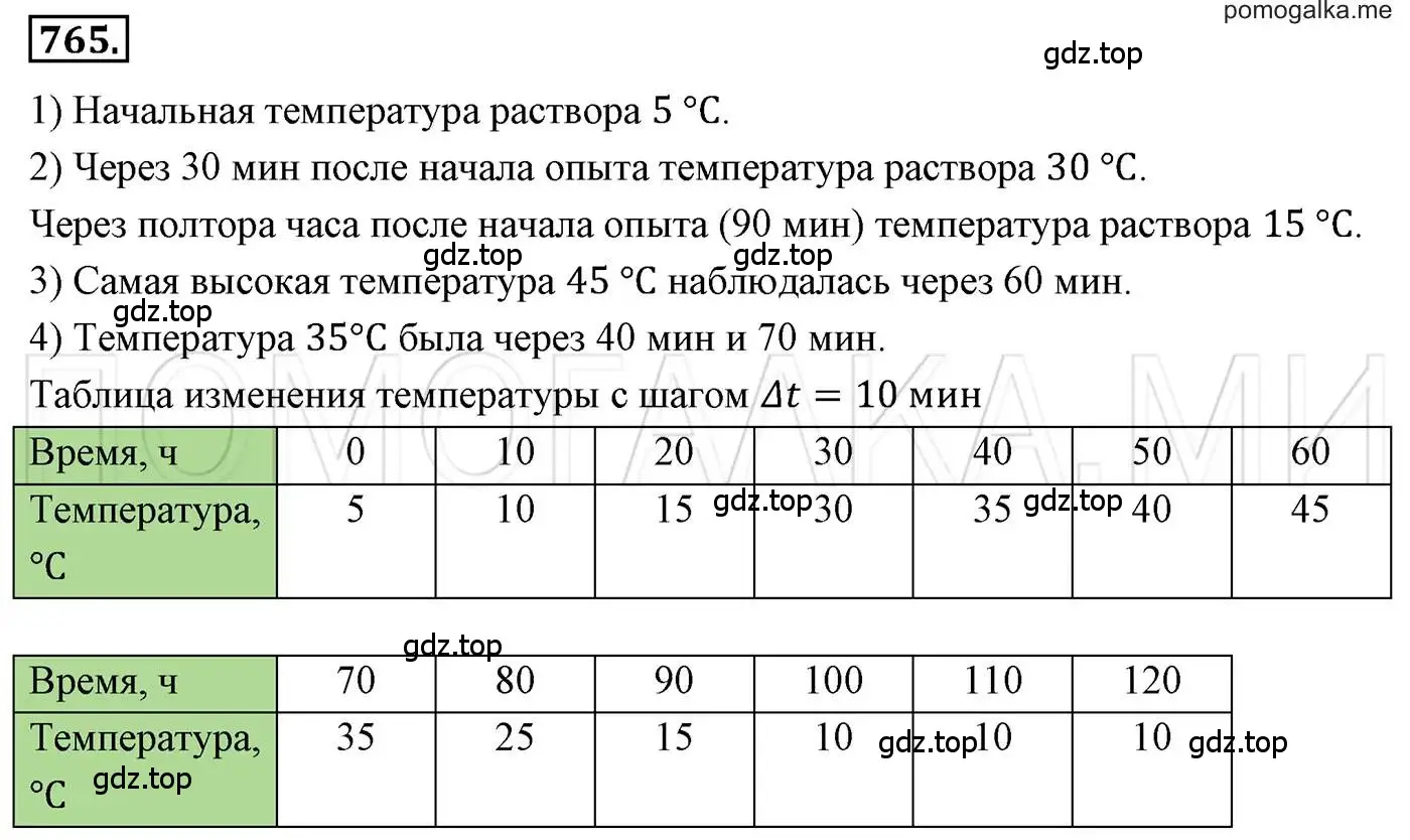 Решение 3. номер 765 (страница 140) гдз по алгебре 7 класс Мерзляк, Полонский, учебник