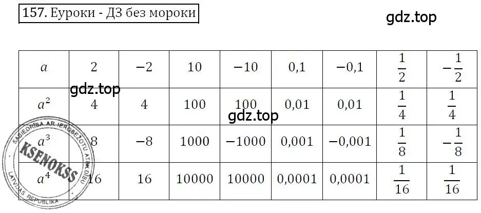 Решение 4. номер 157 (страница 39) гдз по алгебре 7 класс Мерзляк, Полонский, учебник