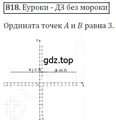 Решение 4. номер 818 (страница 152) гдз по алгебре 7 класс Мерзляк, Полонский, учебник