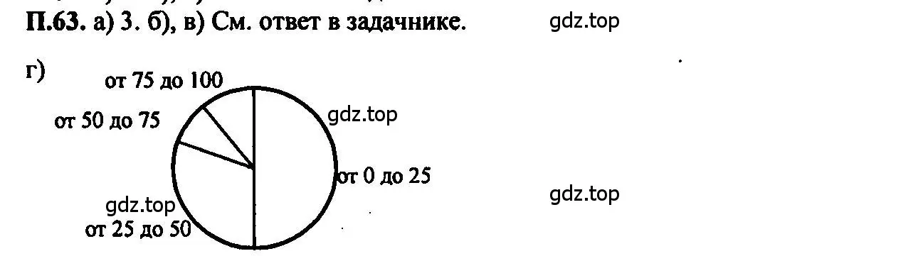 Решение 2. номер 63 (страница 234) гдз по алгебре 7 класс Мордкович, задачник 2 часть