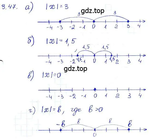 Решение 4. номер 3.47 (страница 21) гдз по алгебре 7 класс Мордкович, задачник 2 часть