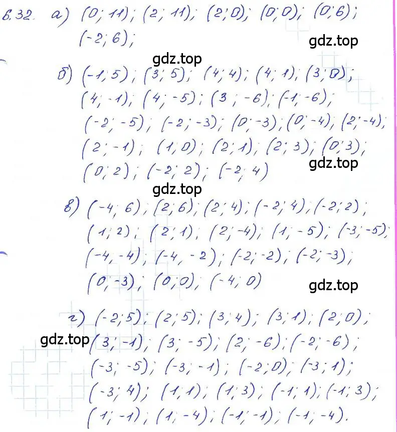 Решение 4. номер 6.32 (страница 38) гдз по алгебре 7 класс Мордкович, задачник 2 часть
