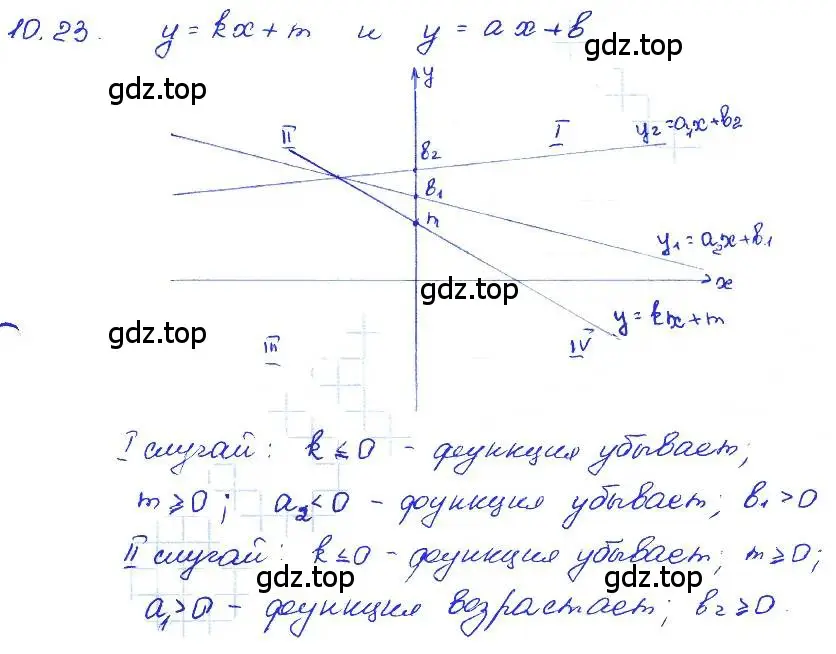 Решение 4. номер 10.23 (страница 60) гдз по алгебре 7 класс Мордкович, задачник 2 часть