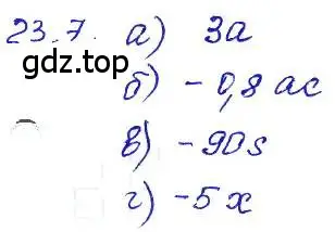 Решение 4. номер 23.7 (страница 110) гдз по алгебре 7 класс Мордкович, задачник 2 часть