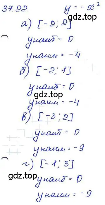 Решение 4. номер 37.22 (страница 166) гдз по алгебре 7 класс Мордкович, задачник 2 часть