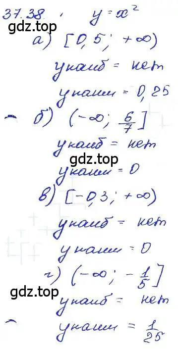 Решение 4. номер 37.38 (страница 168) гдз по алгебре 7 класс Мордкович, задачник 2 часть