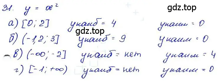 Решение 4. номер 31 (страница 189) гдз по алгебре 7 класс Мордкович, задачник 2 часть