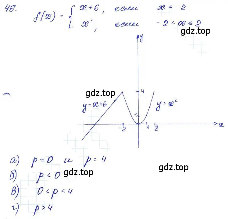 Решение 4. номер 46 (страница 191) гдз по алгебре 7 класс Мордкович, задачник 2 часть
