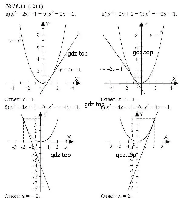 Решение 5. номер 38.11 (страница 170) гдз по алгебре 7 класс Мордкович, задачник 2 часть