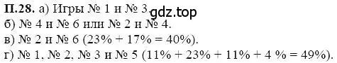 Решение 5. номер 28 (страница 221) гдз по алгебре 7 класс Мордкович, задачник 2 часть