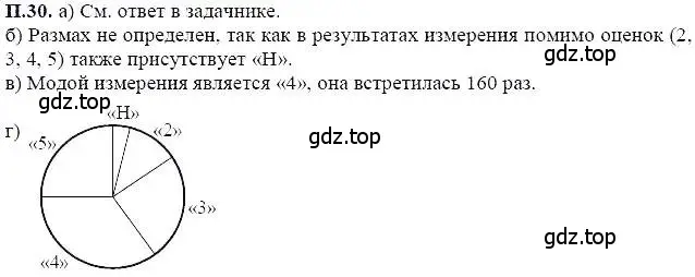 Решение 5. номер 30 (страница 222) гдз по алгебре 7 класс Мордкович, задачник 2 часть