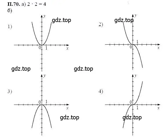 Решение 5. номер 70 (страница 237) гдз по алгебре 7 класс Мордкович, задачник 2 часть
