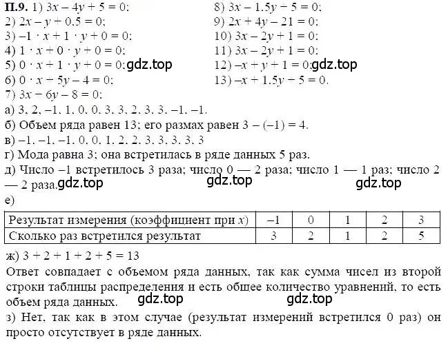 Решение 5. номер 9 (страница 211) гдз по алгебре 7 класс Мордкович, задачник 2 часть