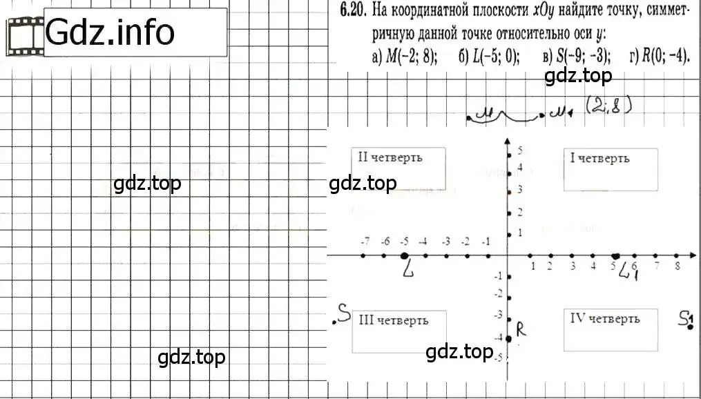 Решение 7. номер 6.20 (страница 37) гдз по алгебре 7 класс Мордкович, задачник 2 часть