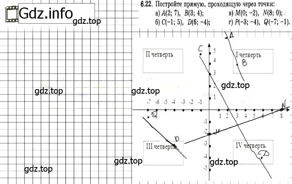 Решение 7. номер 6.22 (страница 37) гдз по алгебре 7 класс Мордкович, задачник 2 часть