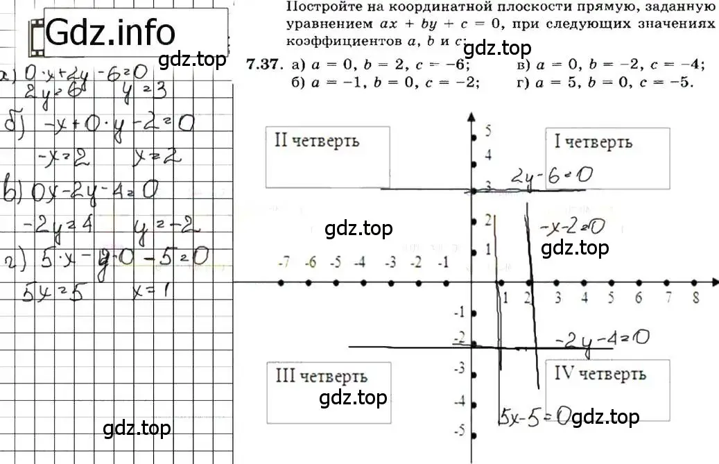 Решение 7. номер 7.37 (страница 44) гдз по алгебре 7 класс Мордкович, задачник 2 часть