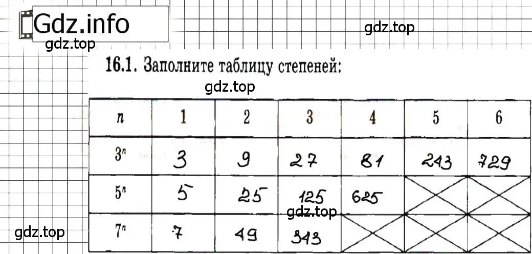 Решение 7. номер 16.1 (страница 86) гдз по алгебре 7 класс Мордкович, задачник 2 часть