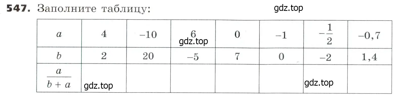 Условие номер 547 (страница 142) гдз по алгебре 7 класс Никольский, Потапов, учебник