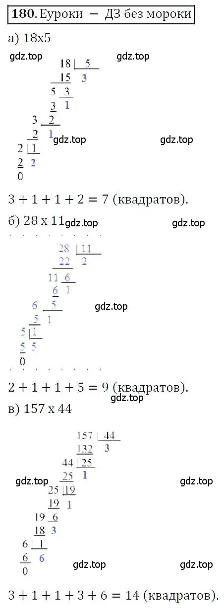 Решение 3. номер 180 (страница 54) гдз по алгебре 7 класс Никольский, Потапов, учебник
