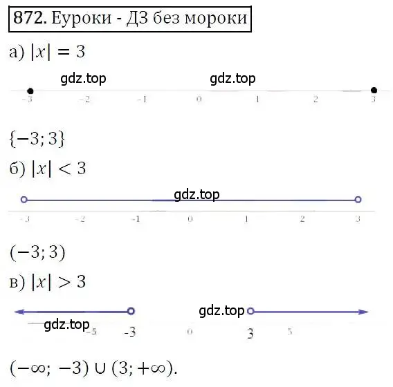 Решение 3. номер 872 (страница 236) гдз по алгебре 7 класс Никольский, Потапов, учебник