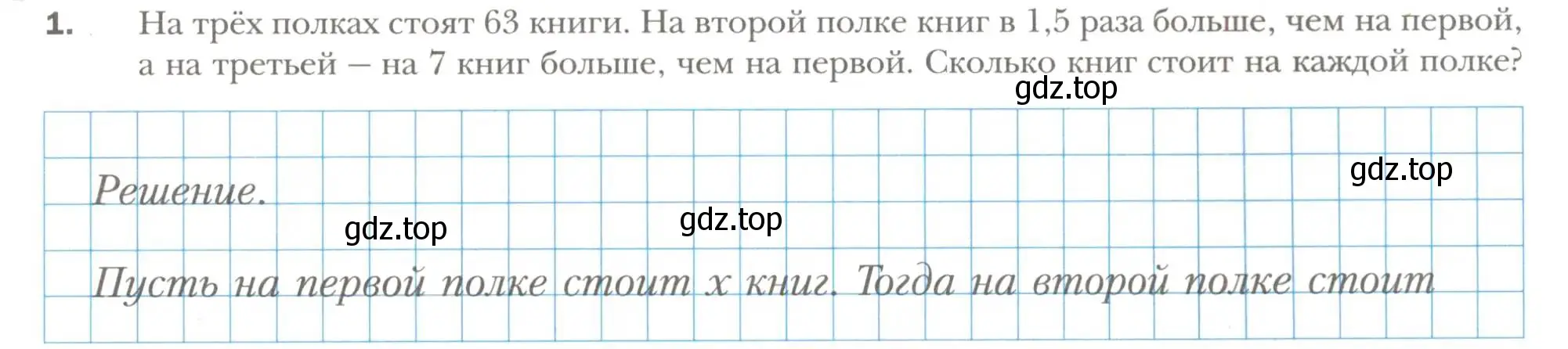 Условие номер 1 (страница 15) гдз по алгебре 7 класс Мерзляк, Полонский, рабочая тетрадь 1 часть