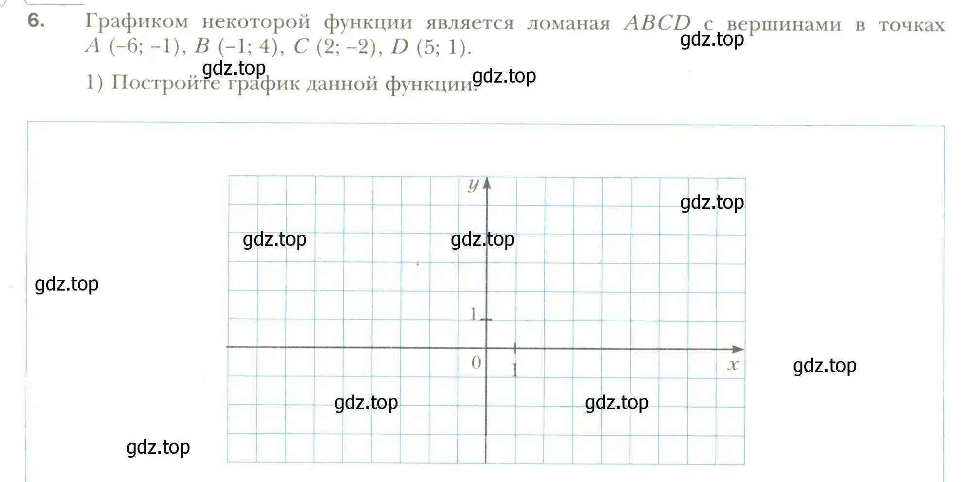 Условие номер 6 (страница 15) гдз по алгебре 7 класс Мерзляк, Полонский, рабочая тетрадь 2 часть