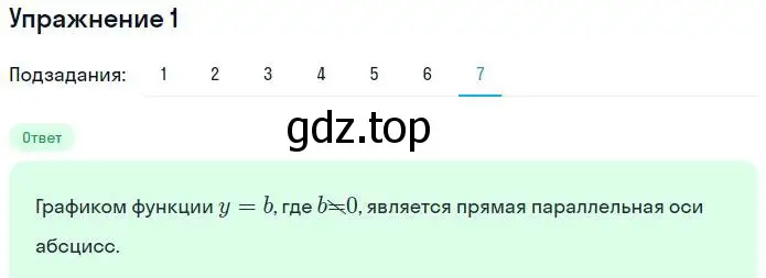 Решение номер 1 (страница 20) гдз по алгебре 7 класс Мерзляк, Полонский, рабочая тетрадь 2 часть