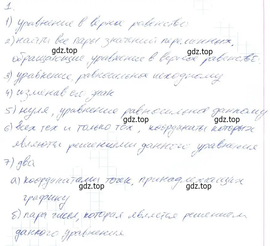 Решение 2. номер 1 (страница 28) гдз по алгебре 7 класс Мерзляк, Полонский, рабочая тетрадь 2 часть