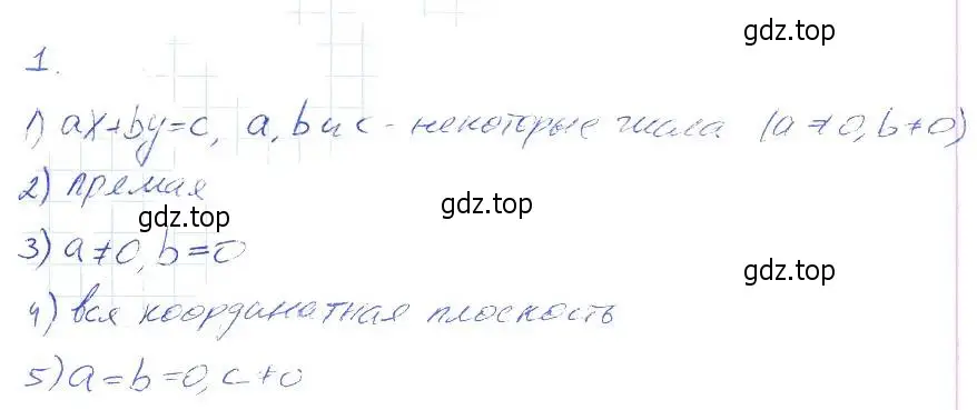 Решение 2. номер 1 (страница 35) гдз по алгебре 7 класс Мерзляк, Полонский, рабочая тетрадь 2 часть