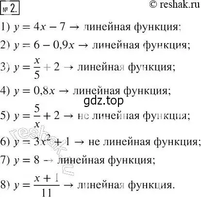 Решение 4. номер 2 (страница 21) гдз по алгебре 7 класс Мерзляк, Полонский, рабочая тетрадь 2 часть