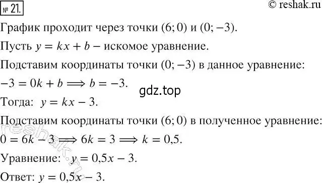 Решение 4. номер 21 (страница 44) гдз по алгебре 7 класс Мерзляк, Полонский, рабочая тетрадь 2 часть