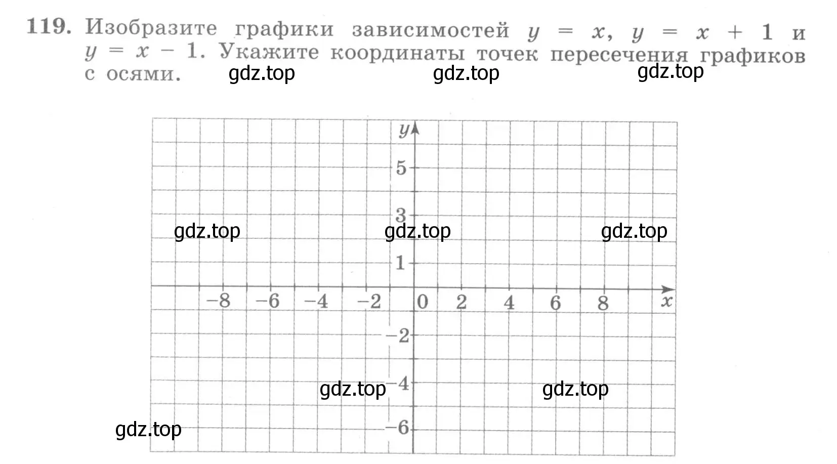 Условие номер 119 (страница 58) гдз по алгебре 7 класс Минаева, Рослова, рабочая тетрадь