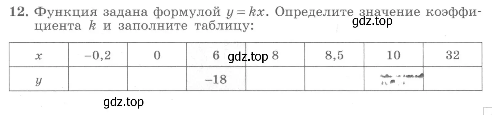 Условие номер 12 (страница 63) гдз по алгебре 7 класс Миндюк, Шлыкова, рабочая тетрадь 1 часть