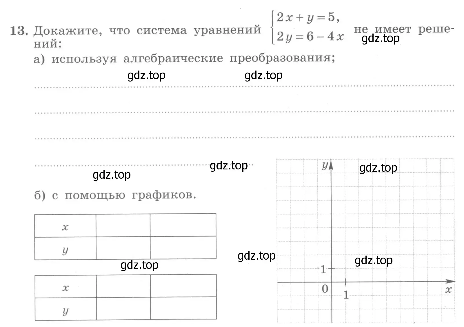 Условие номер 13 (страница 86) гдз по алгебре 7 класс Миндюк, Шлыкова, рабочая тетрадь 2 часть