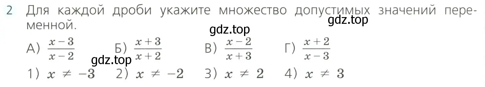 Условие номер 2 (страница 60) гдз по алгебре 8 класс Дорофеев, Суворова, учебник