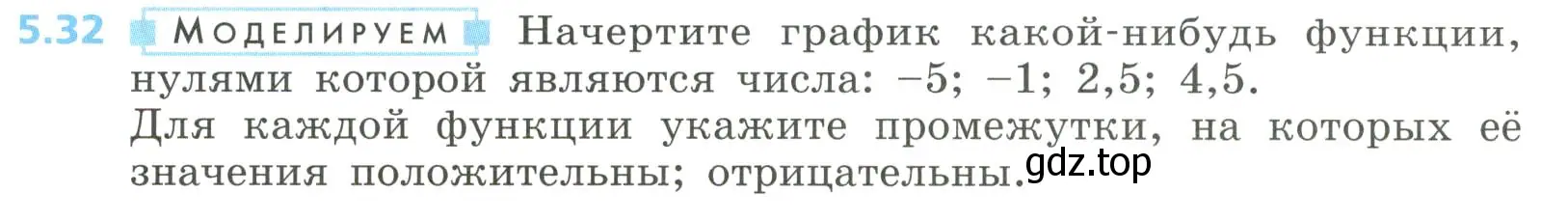 Условие номер 5.32 (страница 227) гдз по алгебре 8 класс Дорофеев, Суворова, учебник