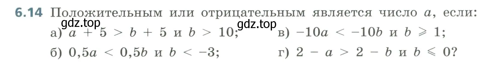 Условие номер 6.14 (страница 253) гдз по алгебре 8 класс Дорофеев, Суворова, учебник