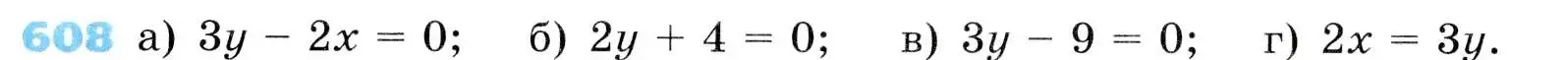 Условие номер 608 (страница 184) гдз по алгебре 8 класс Дорофеев, Суворова, учебник