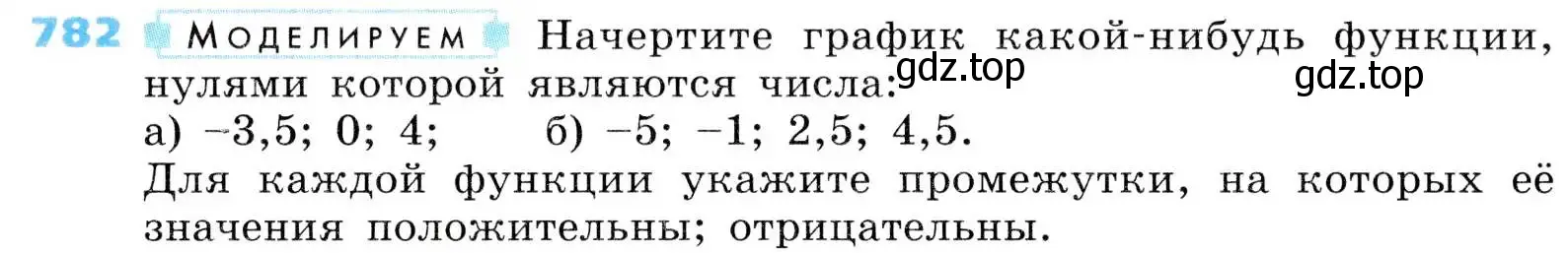 Условие номер 782 (страница 253) гдз по алгебре 8 класс Дорофеев, Суворова, учебник