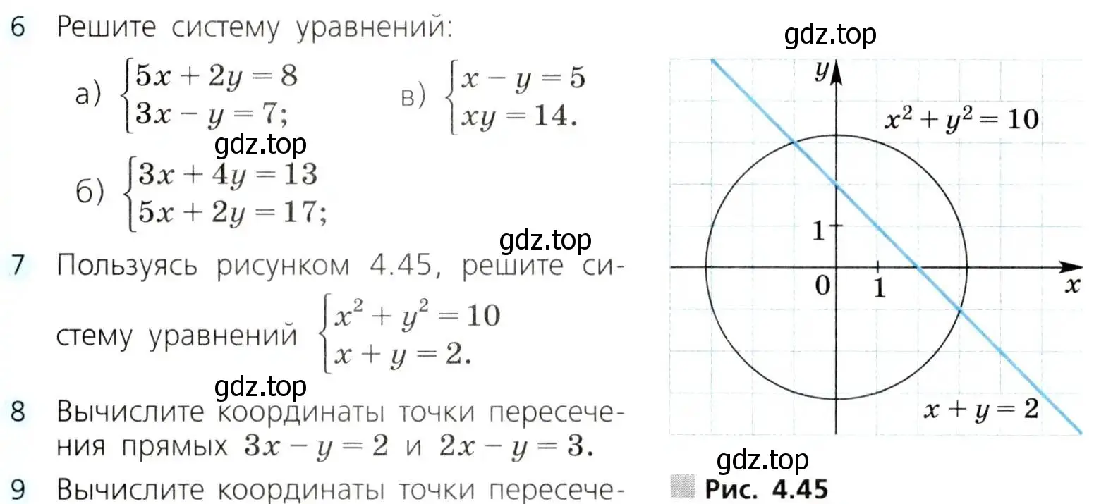 Условие номер 7 (страница 222) гдз по алгебре 8 класс Дорофеев, Суворова, учебник